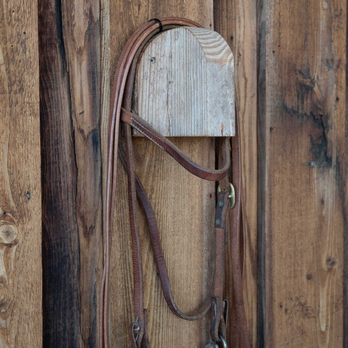 Smooth Snaffle Bridle Rig w/Browband Headstall