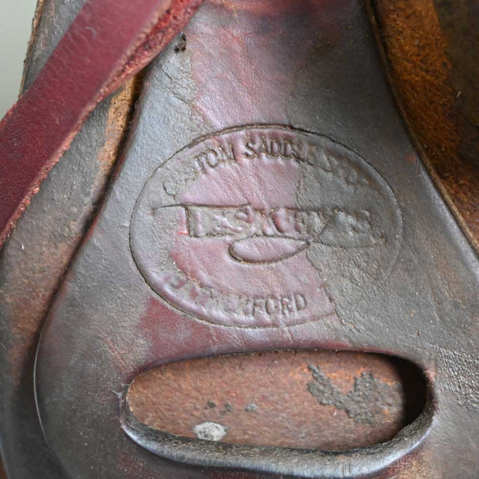 16.5" USED TESKEY'S RANCH SADDLE Saddles - Used Teskey's Saddlery