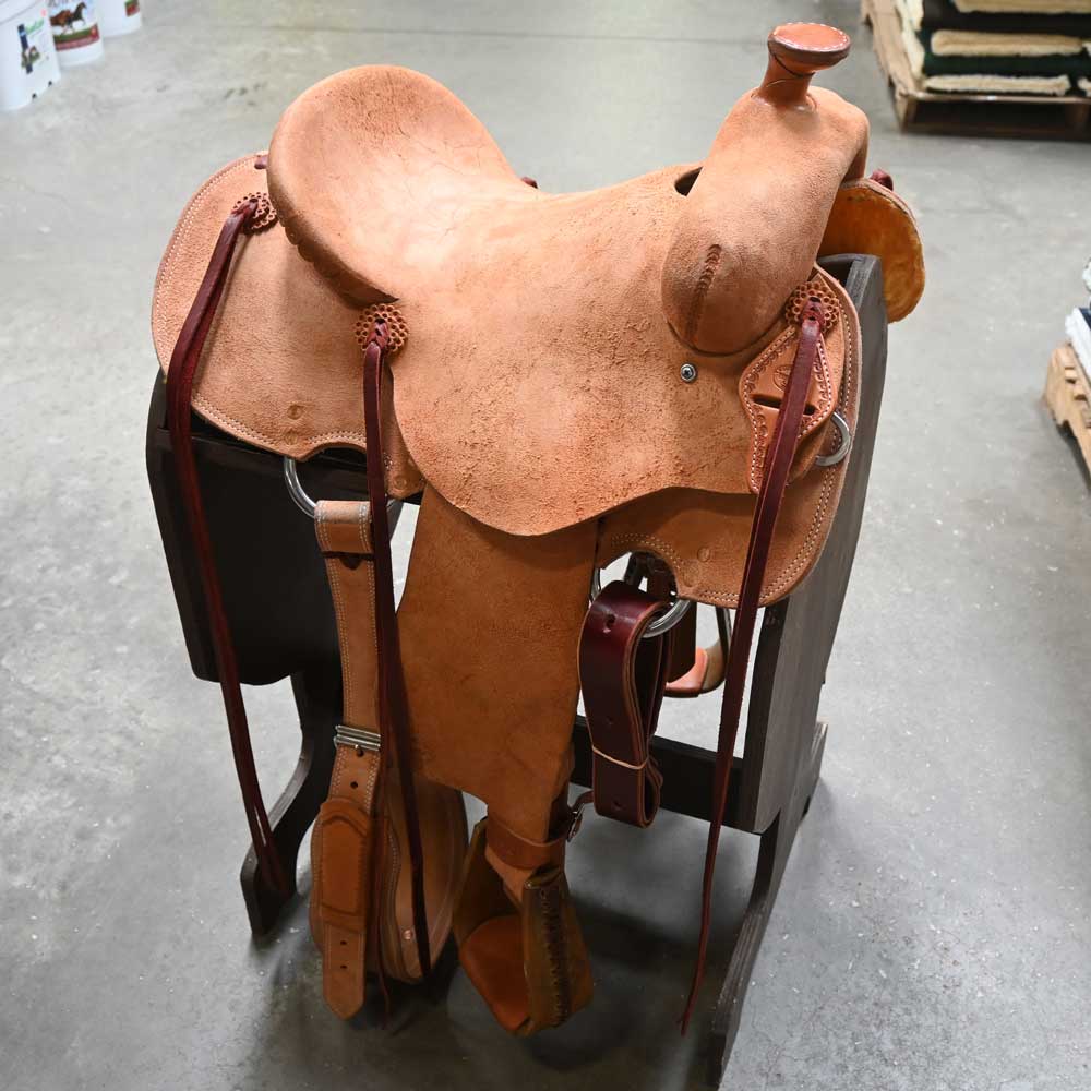 14" TESKEY'S STRIP DOWN RANCH SADDLE Saddles TESKEY'S SADDLERY LLC   