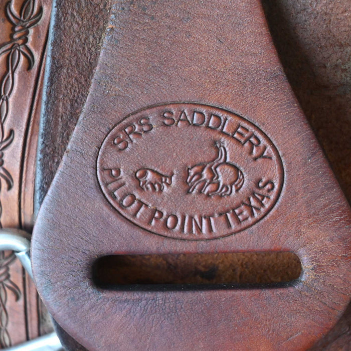 15" USED SRS BARREL SADDLE Saddles - Used SRS SADDLERY