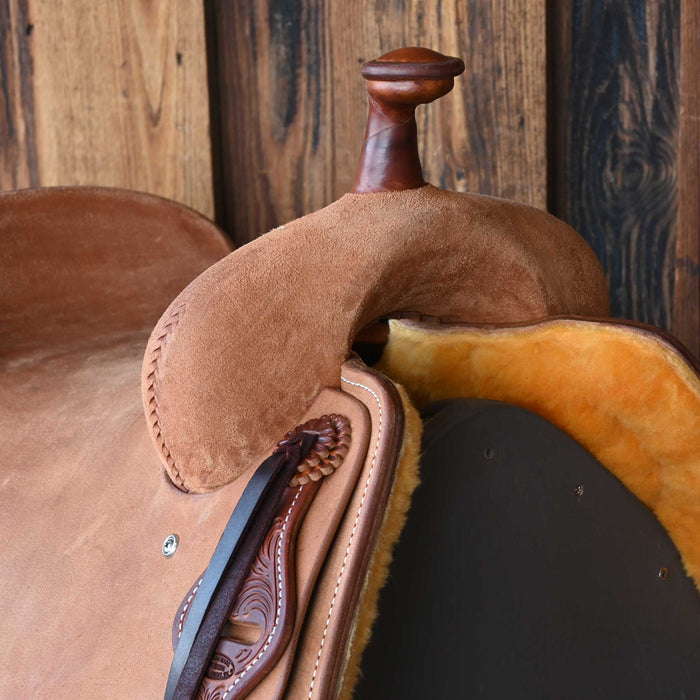 15.5" JEFF SMITH BUSTER WELCH RANCH CUTTER SADDLE