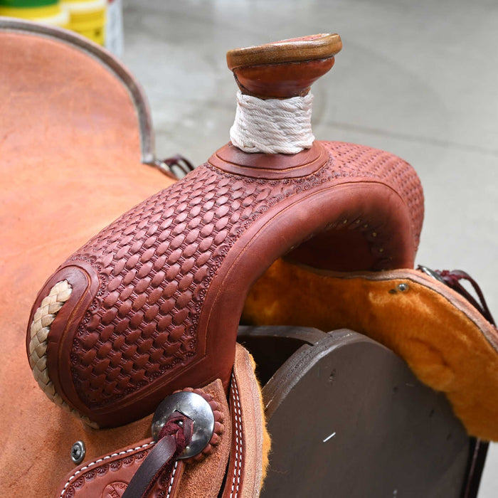 16.5" TESKEY'S RANCH ASSOCIATION SADDLE Saddles - New Teskey's Saddlery