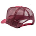 Left My Heart At Teskey's Trucker Cap - Maroon/Neon Pink TESKEY'S GEAR - Baseball Caps Teskey's