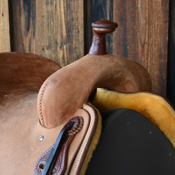 15" JEFF SMITH BUSTER WELCH RANCH CUTTER SADDLE