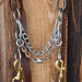 Circle Gag Chain 3pc. Bridle Rig Sale Barn misc