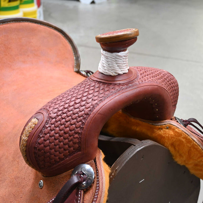 16.5" TESKEY'S RANCH ASSOCIATION SADDLE Saddles - New Teskey's Saddlery