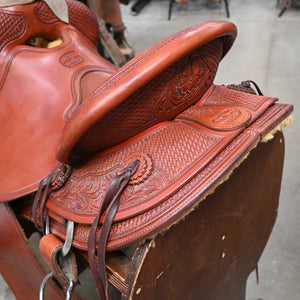 14.5" USED McCALL POST HORN SADDLE Saddles McCall Saddle Co.