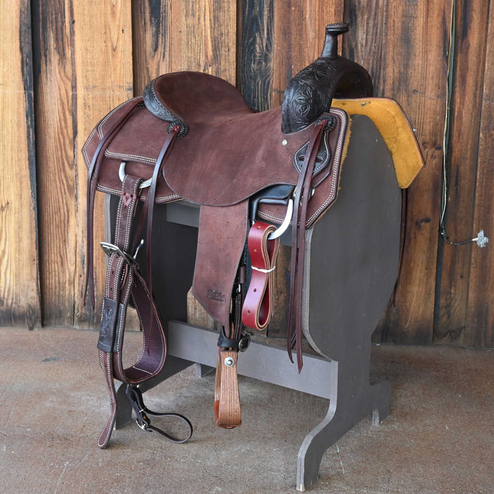 16" JEFF SMITH BUSTER WELCH RANCH CUTTER SADDLE
