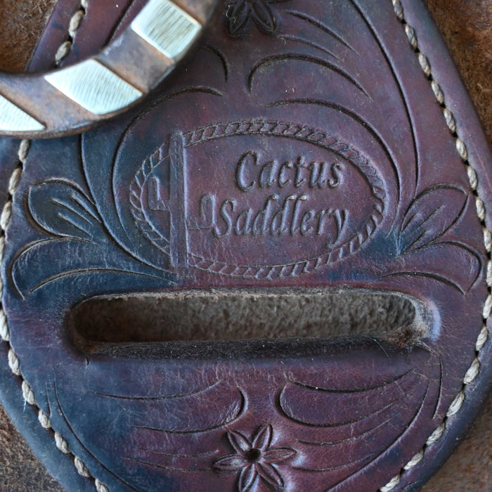 16" USED CACTUS RANCH SADDLE