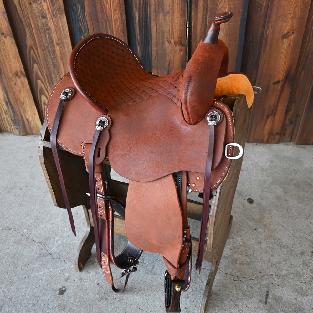 13.5" MARTIN BTR BARREL SADDLE Saddles Martin Saddlery   