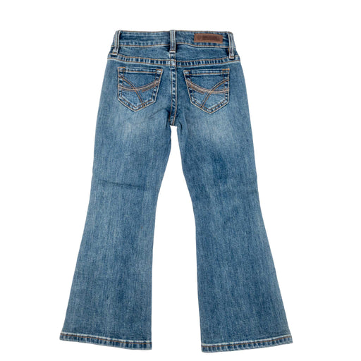 Rock & Roll Denim Girl's Curved Embroidered Bootcut Jean KIDS - Girls - Clothing - Jeans Panhandle