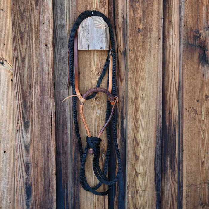Bosal Rig w/Ship Rope Reins Sale Barn misc