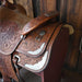 15" USED CIRCLE Y RICHARD SHRAKE'S RESISTANCE FREE EQUITATION SHOW SADDLE Saddles - Used Circle Y Saddlery