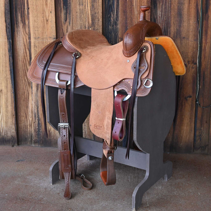15.5" JEFF SMITH BEAU GALYEAN RANCH CUTTER SADDLE
