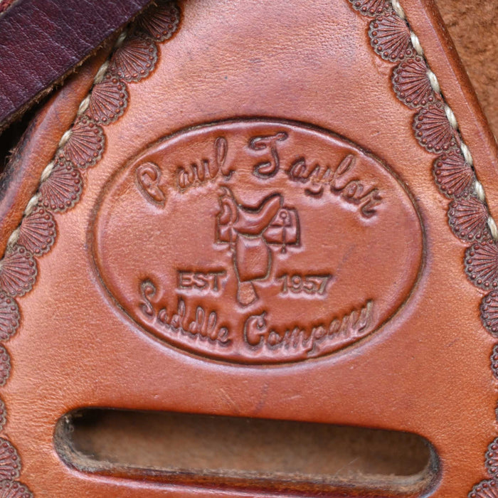 16" USED PAUL TAYLOR RANCH CUTTER SADDLE