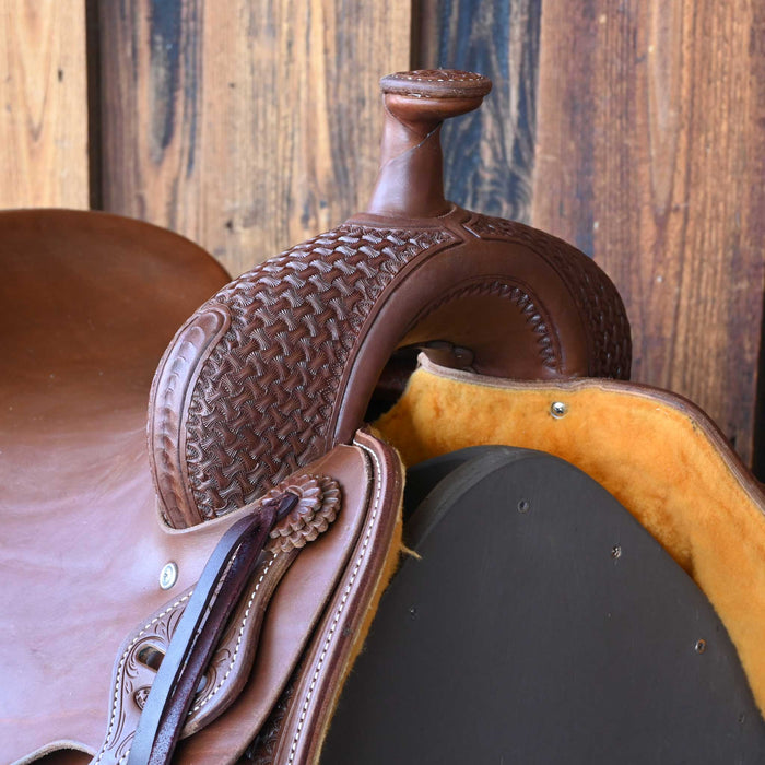 16" JEFF SMITH BUSTER WELCH RANCH CUTTER SADDLE