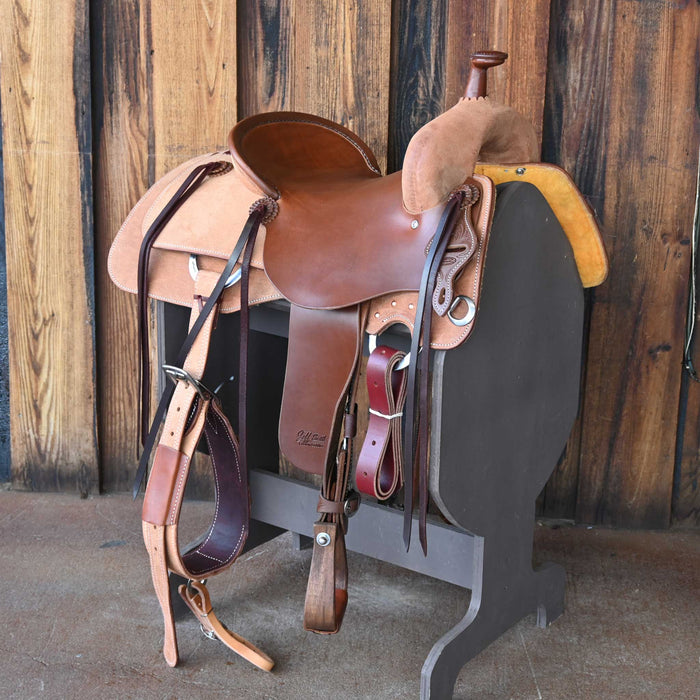 15" JEFF SMITH BUSTER WELCH RANCH CUTTER SADDLE