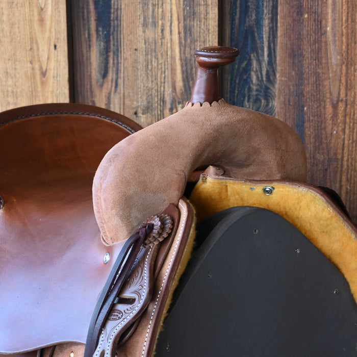 15" JEFF SMITH BUSTER WELCH RANCH CUTTER SADDLE