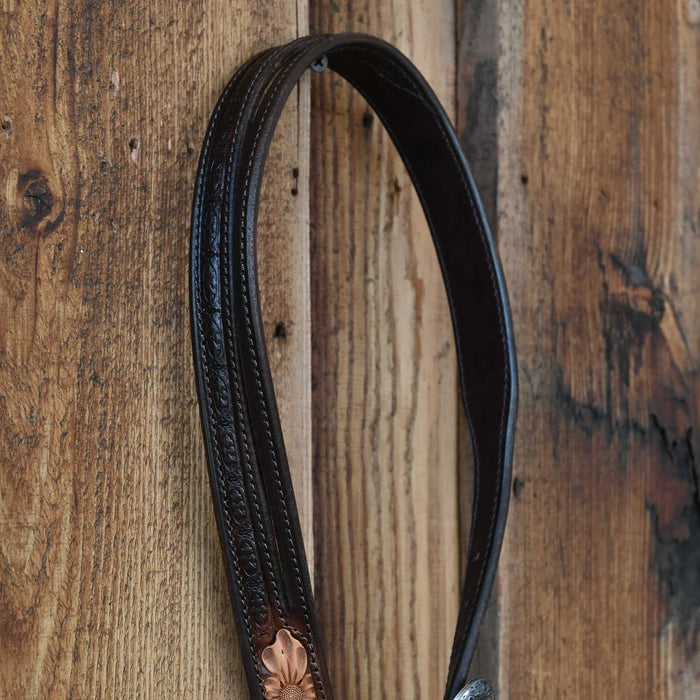 Randall Top Shelf Leather Headstall w/Holland 4pc. Vintage Buckle