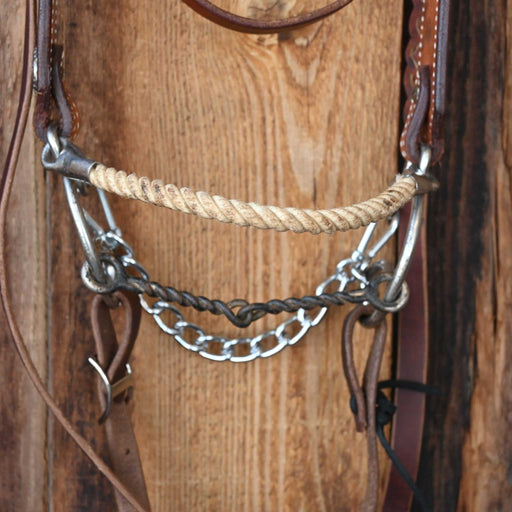 Twisted Wire Snaffle Gag Bridle Rig Sale Barn misc