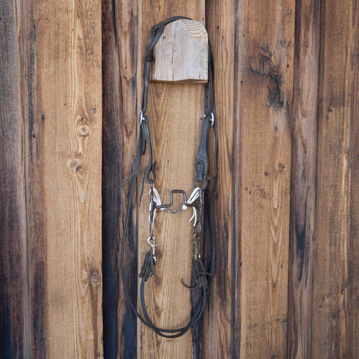 Doud Square Port Bridle Rig w/Single Ear Headstall