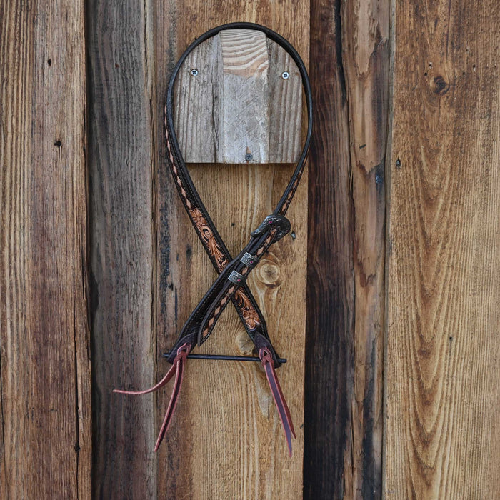 Randall Top Shelf Leather Headstall w/Holland 3pc. Vintage Buckle