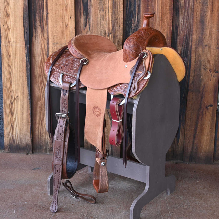 14.5" JEFF SMITH BUSTER WELCH RANCH CUTTER SADDLE