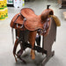 17" USED JEFF SMITH COW HORSE SADDLE Saddles - Used Jeff Smith