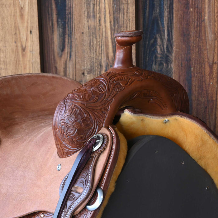 14.5" JEFF SMITH BUSTER WELCH RANCH CUTTER SADDLE