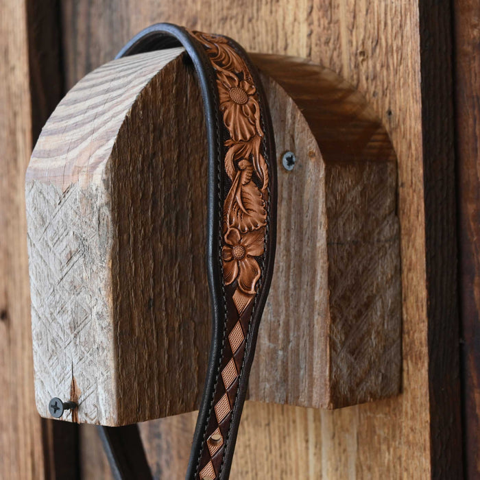 Randall Top Shelf Leather Headstall w/Holland 3pc. Vintage Buckle
