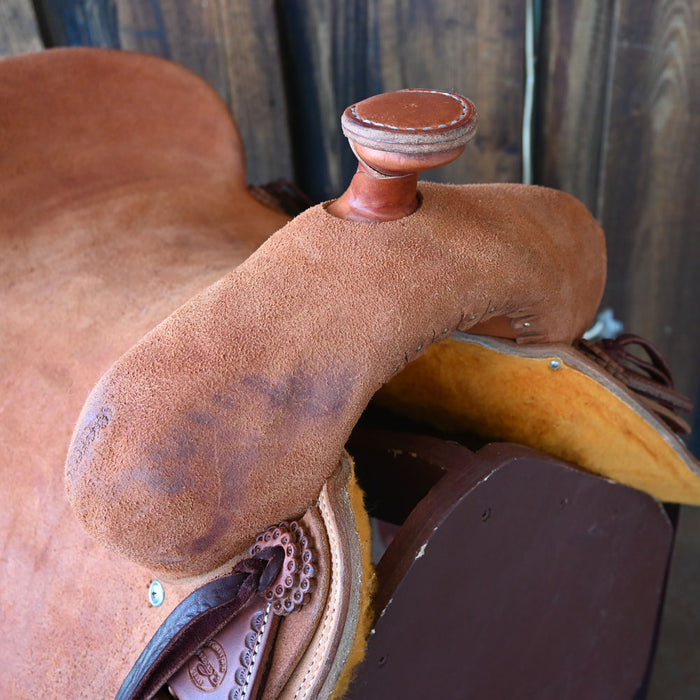 16" TESKEY'S STRIP DOWN RANCH SADDLE Saddles - New Teskey's Saddlery