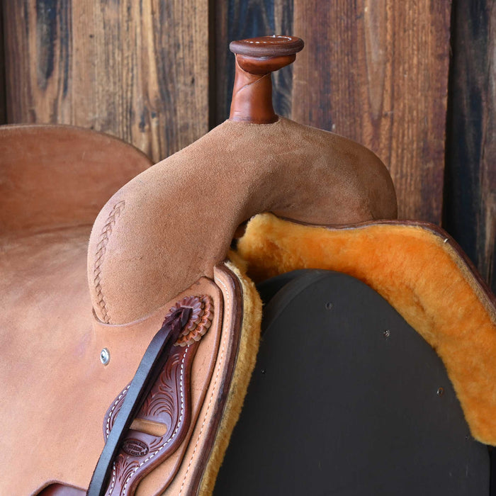 15" JEFF SMITH BUSTER WELCH RANCH CUTTER SADDLE