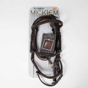 NEW Rambo Micklem Competition Bridle/Reins - Brown Sale Barn Rambo   