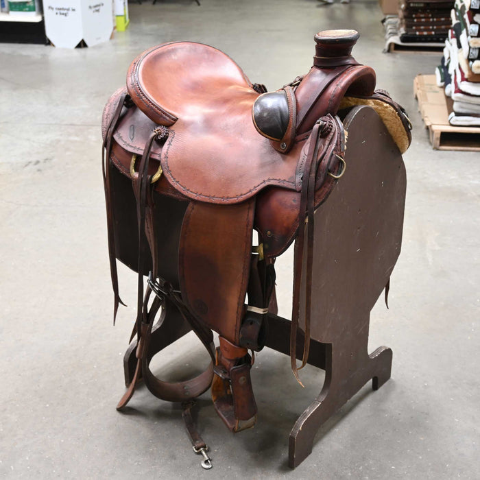 16.5" USED BOB MOLINE WADE SADDLE