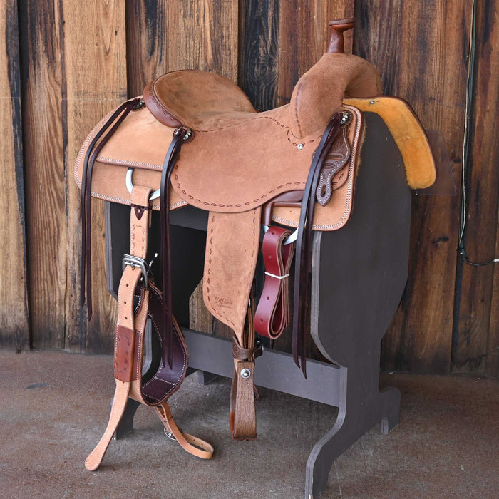 16" JEFF SMITH BUSTER WELCH RANCH CUTTER SADDLE