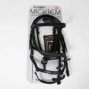 NEW Rambo Micklem Competition Bridle/Reins - Black Sale Barn Rambo   