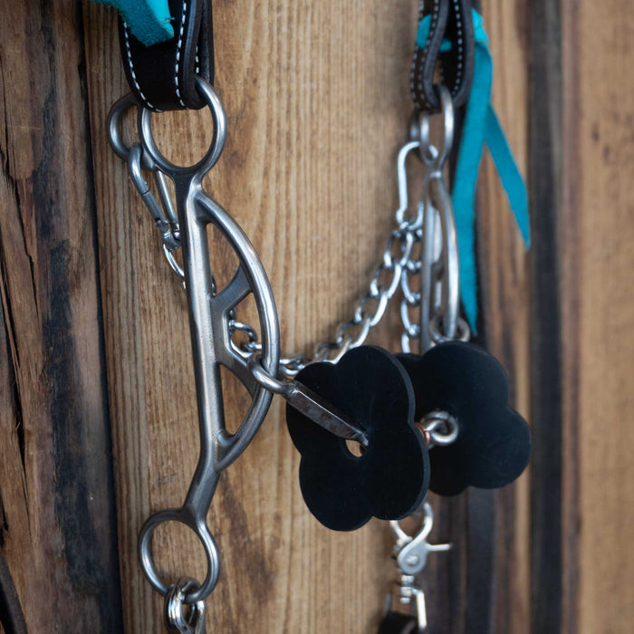 Kerry Kelley Square Dogbone Bridle Rig w/Single Ear Headstall