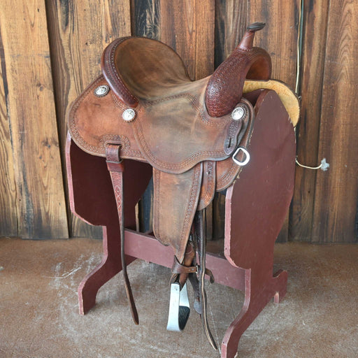 14" USED MARTIN FEARLESS BARREL SADDLE Saddles - Used Martin Saddlery