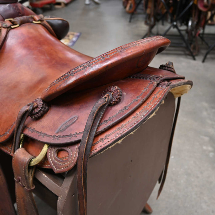16.5" USED BOB MOLINE WADE SADDLE