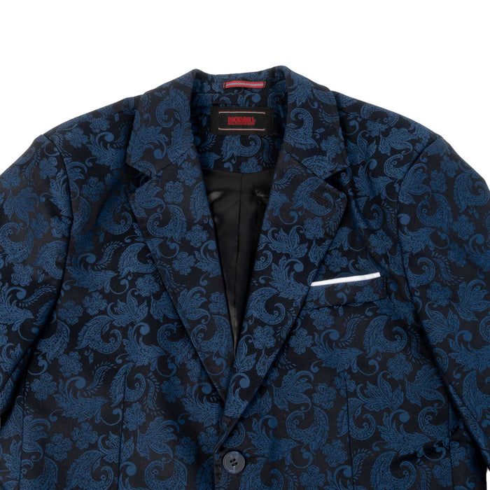 Rock & Roll Men's Paisley Navy Jacquard Sportcoat MEN - Clothing - Sport Coats Panhandle