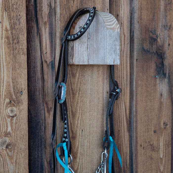 Kerry Kelley Square Dogbone Bridle Rig w/Single Ear Headstall