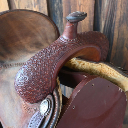 14" USED MARTIN FEARLESS BARREL SADDLE Saddles - Used Martin Saddlery