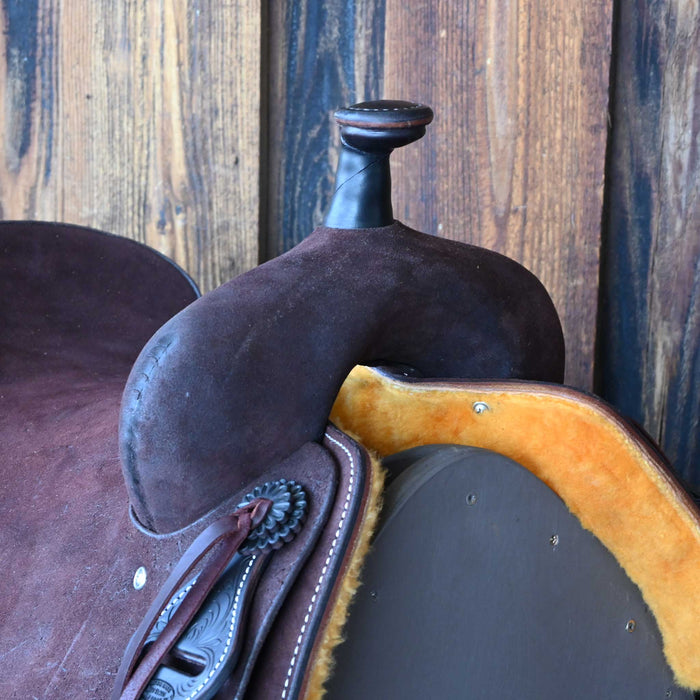 16" JEFF SMITH BUSTER WELCH RANCH CUTTER SADDLE