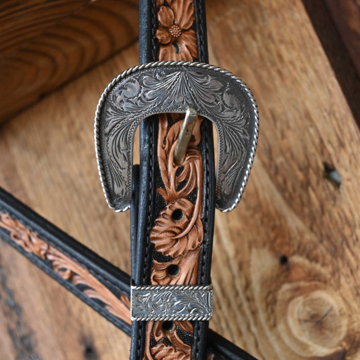 Randall Top Shelf Leather Headstall w/Sterling Silver Vintage Buckle