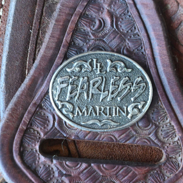 14" USED MARTIN FEARLESS BARREL SADDLE Saddles - Used Martin Saddlery