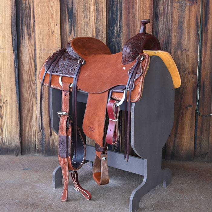 15.5" JEFF SMITH BUSTER WELCH RANCH CUTTER SADDLE