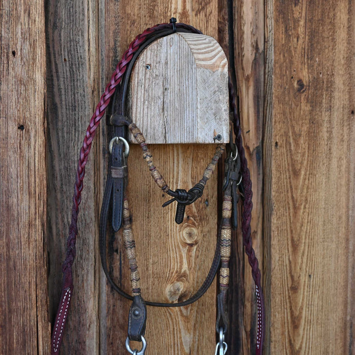 Twisted Wire Snaffle Gag Bridle Rig Sale Barn misc