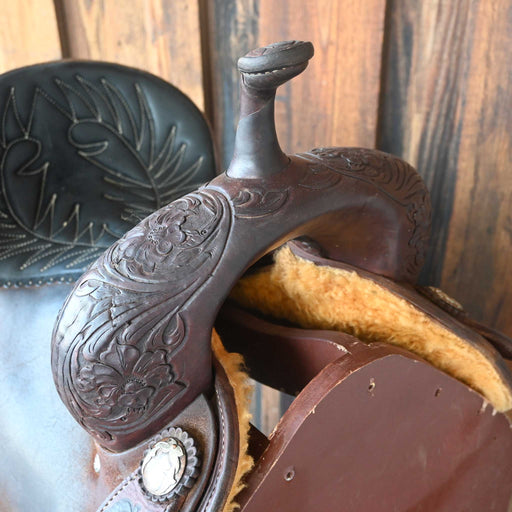 14.5" USED JEFF SMITH C3 BARREL SADDLE Saddles - Used Jeff Smith