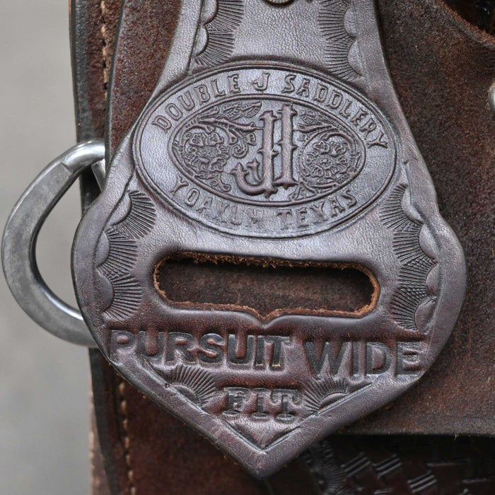 14.5" USED DOUBLE J BARREL SADDLE