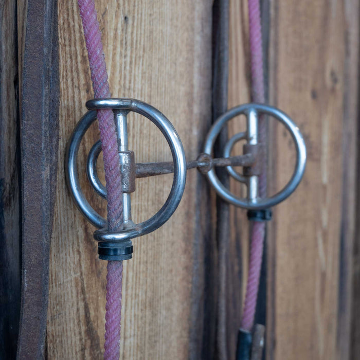 Lariat Draw Gag Snaffle Bridle Rig w/Split Reins